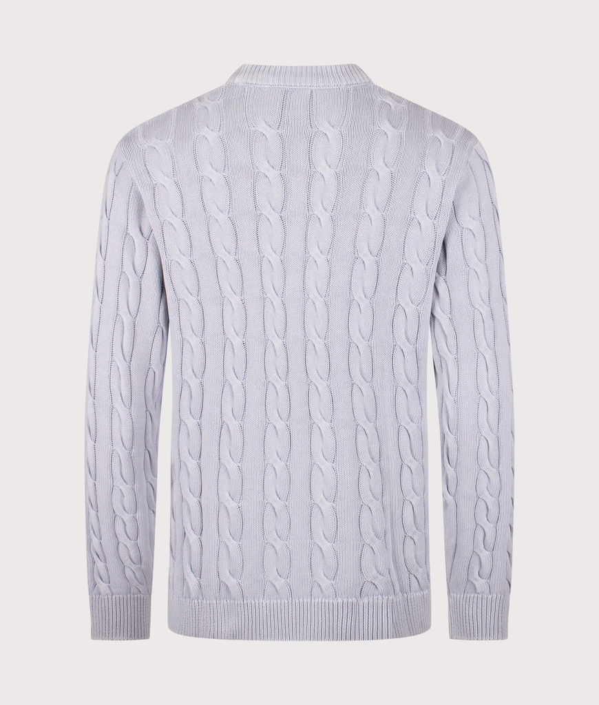 Carhartt WIP Mens Carter Cable Knit Jumper